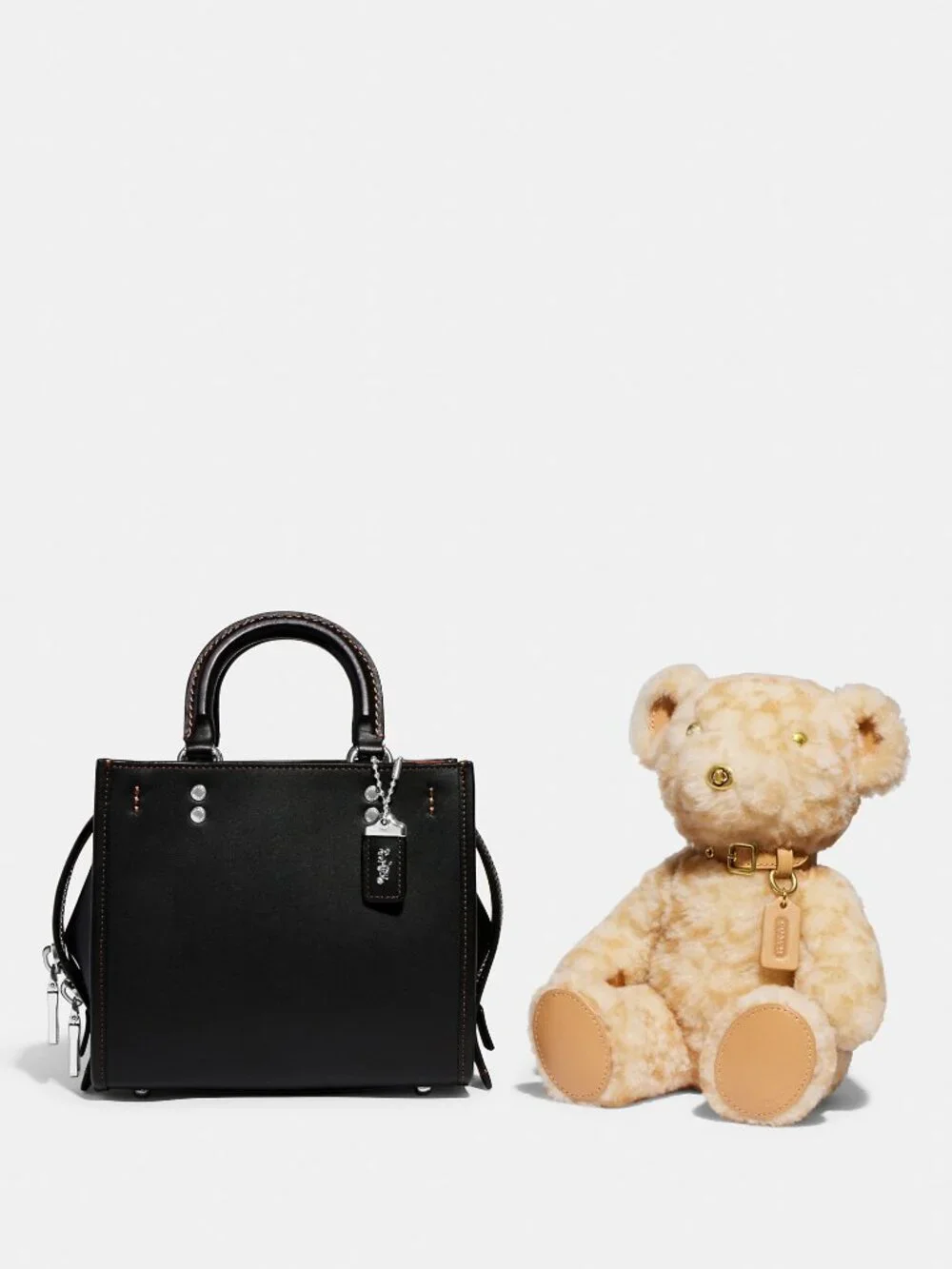 Coach Outlet Bear Collectible In Signature Shearling